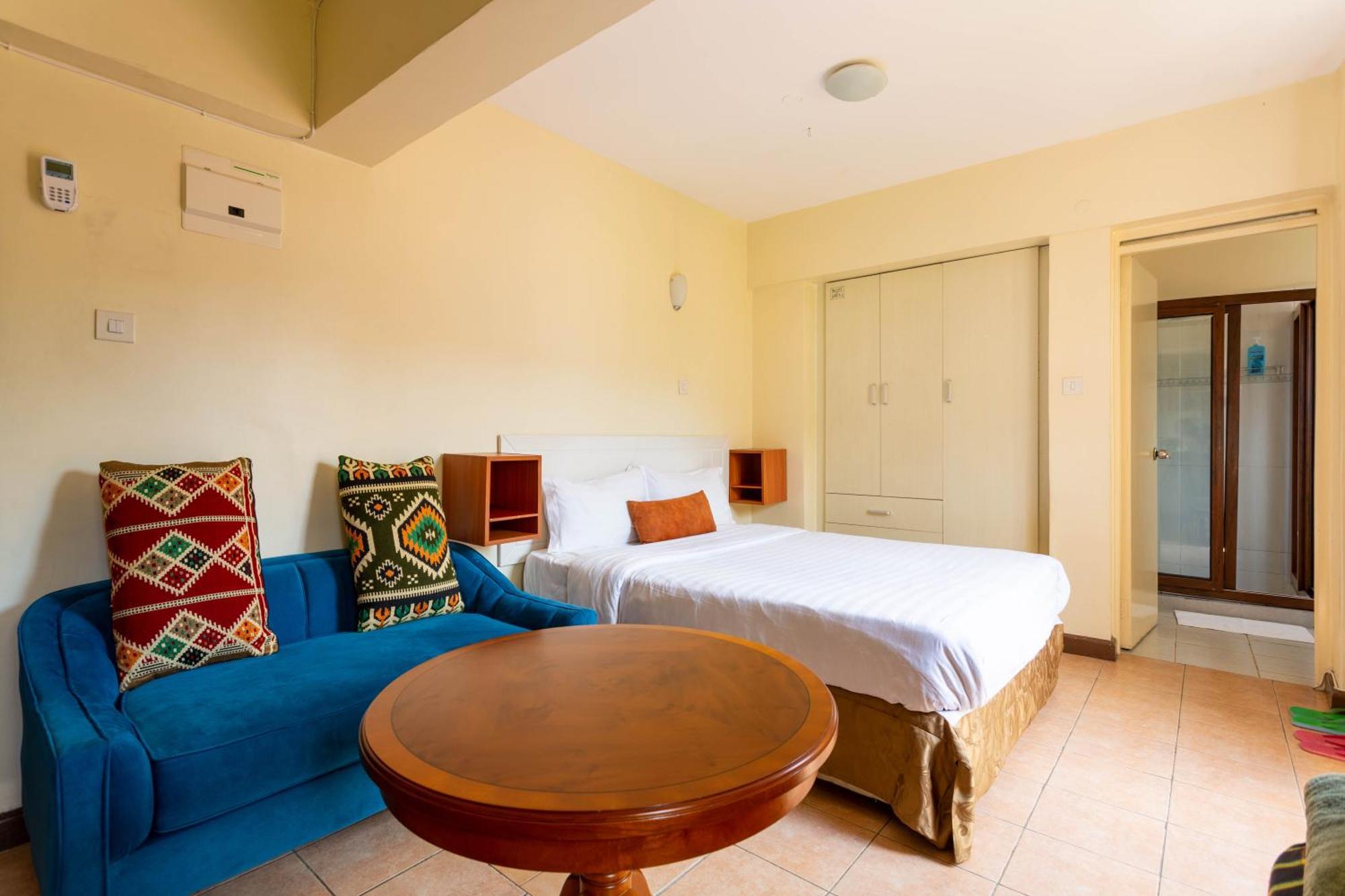 City View With Rooftop Pool - Studio Nairobi Exterior foto